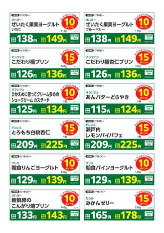 2023年7月デザートボーナスポイント1