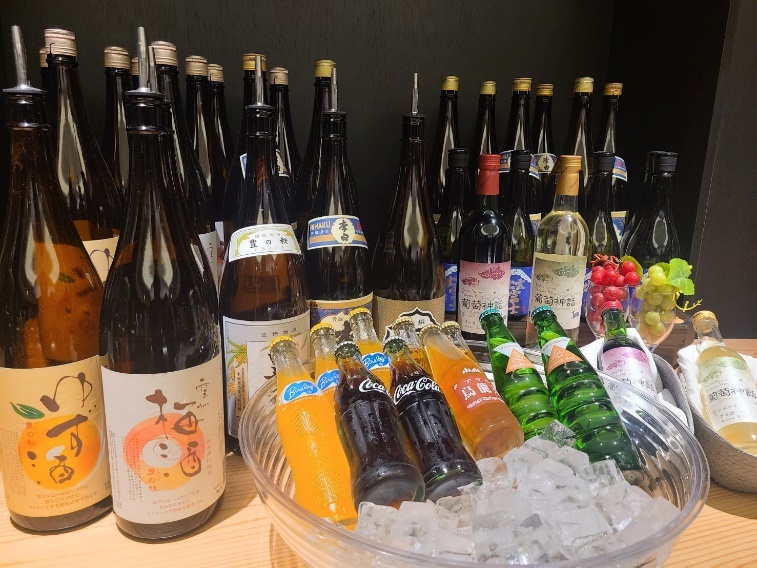 組数限定で飲み放題プランの販売