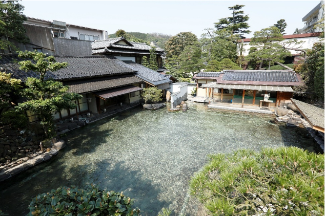 混浴露天風呂　龍宮の湯